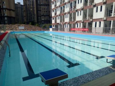 广安景山中学游泳池